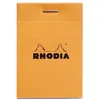 Image de Bloc agrafé Rhodia N°10 Q5 Orange