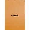 Image de Bloc agrafé 80 feuillets Rhodia N°19 Q5 Orange 80F