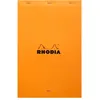 Image de Bloc agrafé 80 feuillets Rhodia N°19 LM Orange