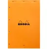 Image de RHODIA BLOC N20P LM ORANGE PERFO 80F