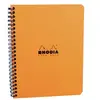 Image de Note Book Classic Reliure Intégrale 16x21 Ligné 160 pages Détachable Couverture Orange