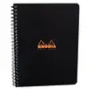 Image de Note Book Classic Reliure Intégrale 16x21 Ligné 160 pages Détachable Couverture Noire