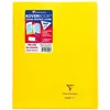 Image de Cahier de 96 pages Seyès Clairefontaine Koverbook 24 x 32 cm Jaune