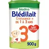Image de BlÃ©dina BlÃ©dilait Lait De Croissance+ 3Ã¨me Ãge 900g