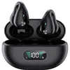 Image de Ecouteurs sans fil Bluetooth YYK-Q80 Noir - Écouteurs clipsables à oreille ouverte pour le sport et la course à pied