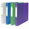 Image de Elba 400059564 2 nd Life Classeur A4, 4 anneaux en O, en PP, transparent, XL, 4 cm Couleurs assorties
