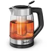 Image de Tefal BJ760D bouilloire 1,7 L 2200 W Noir et Acier inoxydable