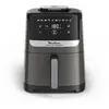 Image de Moulinex Moulinex Easy Fry Silence EZ551HF0 friteuse Unique 5 L Autonome 1670 W Friteuse d'air chaud Noir, Charbon de bois, Gris
