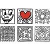 Image de Vilac Coffret De 9 Cubes - Keith Haring