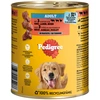 Image de 12x800g Boeuf, agneau, poulet en pâté Pedigree Classic nourriture humide pour chien