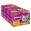 Image de Whiskas Adult 1+ 48 x 85 g pour chat - Sélection de volaille en sauce