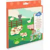 Image de Stickers repositionnables animaux ferme rouge TU