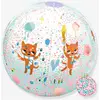 Image de Ballon billes colorées - rose TU