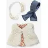 Image de Vêtement Moumoute gilet+ oreille sherpa blanc TU