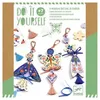 Image de Jeux D'adresse - Djeco - Pendentif Papillon - Multicolore - Ã Partir De 7 Ans - Mixte