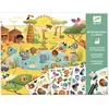 Image de Décalcomanies et décors savane, désert, Pôle Nord multicolore TU