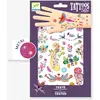 Image de Tattoos plume color violet TU