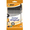 Image de 10 Stylos-bille CRISTAL® noir