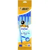 Image de BIC Cristal Soft Stylos-Bille - Bleu, Pochette de 4