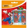 Image de Pack de 6 batons de colle BIC Super Mario 8 g