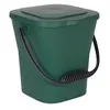 Image de EDA Plastiques Seau compost 6 litres vert canada avec couvercle