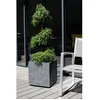 Image de Pot Carr? Basalt Anthracite 39.5 X 39.5 X 43.5 Cm