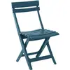 Image de Grosfillex Chaise Pliante - Grosfillex - Miami - Bleu Minéral