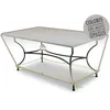 Image de Jardiline Housse De Protection Cover Line Pour Table Rectangulaire 6-8 Personnes - 260 X 100 X 50 Cm