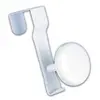 Image de Godonnier patere 1t clipsabl acier blanc