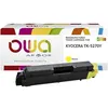 Image de OWA - 100 g - jaune - compatible - remanufacturé - cartouche de toner (alternative pour : Kyocera TK-5270Y) - pour Kyocera ECOSYS M6230 M6630 P6230