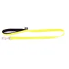 Image de Laisse Pour Chien NeoprÃ¨ne Nylon Martin Sellier S 15/100 Cm Mixte Jaune