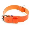 Image de Collier Pour Chien En Cuir Bicolore Martin Sellier 499 20/35/41 Cm Mixte Orange