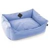 Image de Panier Pour Chien Croisette Martin Sellier Domino 60 Cm Mixte Bleu
