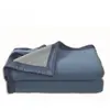 Image de Couverture Aubisque en laine woolmark 240x260 cm myosotis et ciel