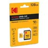 Image de Carte mémoire flash Kodak 128 Go avec adaptateur microSDXC vers SD UHS Class 1 / Class10