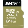 Image de EMTEC Speedin - carte mémoire flash - 64 Go - microSDXC