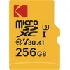 Image de Carte mémoire Micro SDXC Kodak UHS-I U3 V30 256 Go avec adaptateur Micro SD