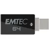 Image de DEXXON EMTEC Mobile & Go T260B - Dual clé USB - 64 Go - USB 2.0 / micro USB