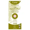 Image de Paquet 100 fiches intercalaires horizontales unies perforees forever - 105x240mm exacompta 13435b