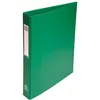 Image de Exacompta - Classeur 4 Anneaux Polypropylene D25mm Vert + Porte Etiquette