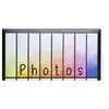 Image de Exacompta Rainbow - Album - 200 x 4x6 po (10x15 cm) - noir x 1