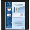 Image de Classeur 4 anneaux en d 60mm remborde 3 pochettes exterieures krea cover - a4 maxi exacompta 51845ne