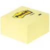 Image de 3m - Bloc Cube Post It Repositionnable 76x76mm Jaune - Bloc De 450f