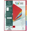 Image de Intercalaires A4 - 6 Positions - Carte LustrÃ©e 400g - Exacompta
