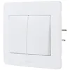 Image de Debflex Interrupteur va et vient double DEBFLEX DIAM2 blanc