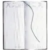 Image de Agenda Banque Long 2v2p/j F/c Noir