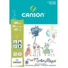Image de Canson Canson Bloc Papier A Dessin Mes 1ers Gribouillages 40 Feuilles A3 - 160 G