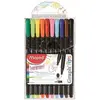 Image de Maped etui de 20 feutres fineliner graphpeps 0,4 mm assortis 749151