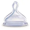 Image de NUK Nuk 2 Tetines Silicone Base Large Serenity + 6-18 M Xl Lait Et Cereales