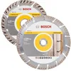 Image de Bosch Lot 2 Disques diamant BOSCH 125 mm / 230 mm spécial maçon - 06159975H9
